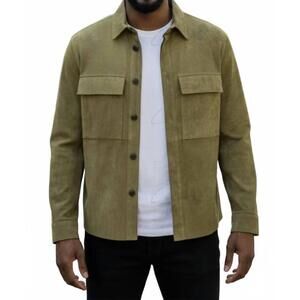 NEW LUSSO BENI luminis overshirt in dijon